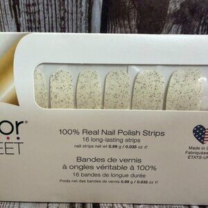 Color Street Glittersweet Nail Polish Strips NWT Retired Glitter Overlay